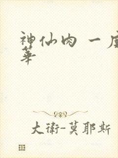 神仙肉 一度君华