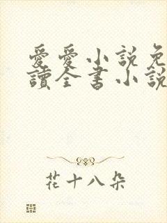 爱爱小说免费阅读全书小说乡村