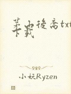 茅山后裔txt下载