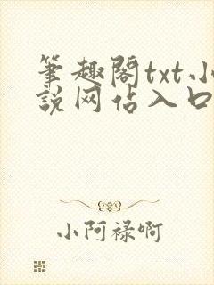 笔趣阁txt小说网站入口