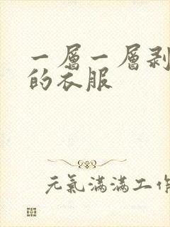 一层一层剥掉你的衣服