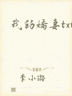 我的娇妻txt