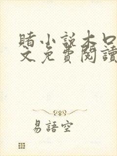 赌小说木口银全文免费阅读笔趣阁