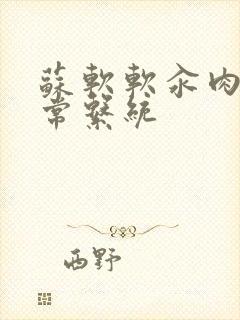 苏软软汆肉的日常系统