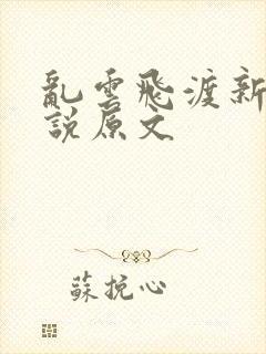 乱云飞渡新编小说原文