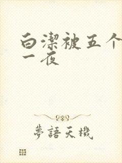 白洁被五个人玩一夜