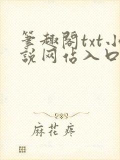 笔趣阁txt小说网站入口