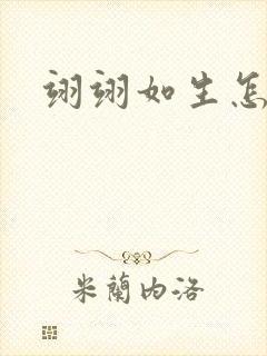 翊翊如生怎么读