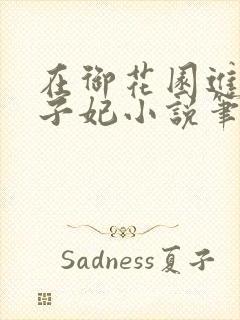 在御花园进入太子妃小说笔趣阁