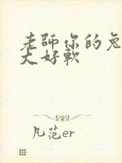 老师你的兔子好大好软