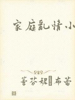 家庭乱情小说