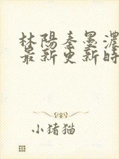 林阳秦墨浓小说最新更新时间