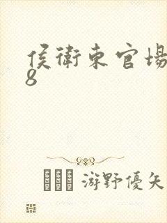 侯卫东官场笔记8