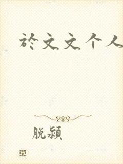 于文文个人简历