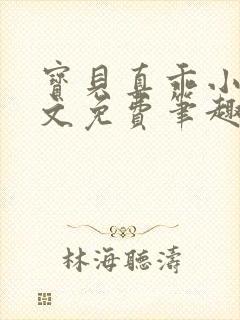 宝贝真乖小说全文免费笔趣阁