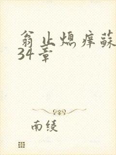 翁止熄痒苏钥第34章