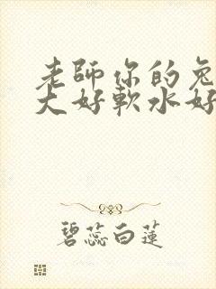 老师你的兔子好大好软水好多