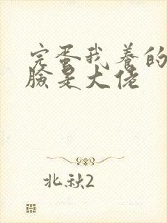 完蛋我养的小白脸是大佬