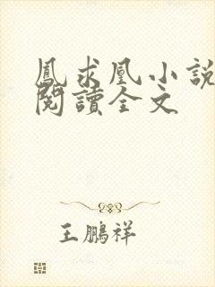 凤求凰小说免费阅读全文