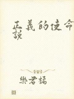 正义的使命 小说