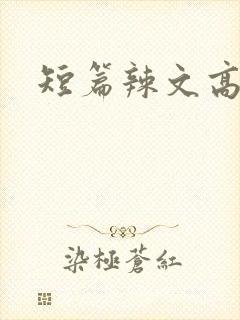 短篇辣文高h