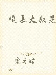 机长大叔是饿狼