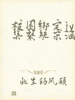 校园绑定jy收集系统宋涵全文免费