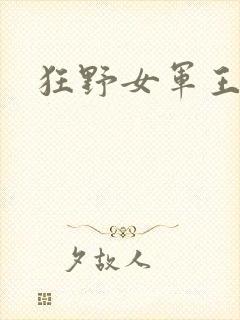 狂野女军王