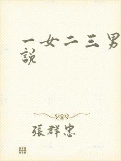 一女二三男事小说
