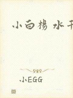 小白杨 水千丞