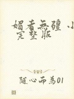 媚者无疆 小说 完整版