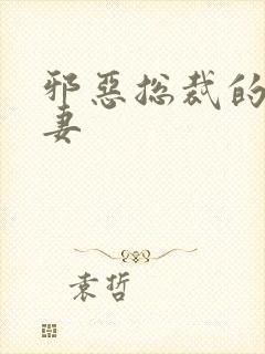 邪恶总裁的娇宠妻