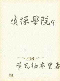 侦探学院q