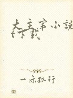 大主宰小说txt下载