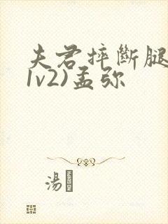 夫君摔断腿后(1v2)孟弥