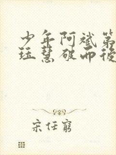 少年阿斌第二部珏慧破而后立