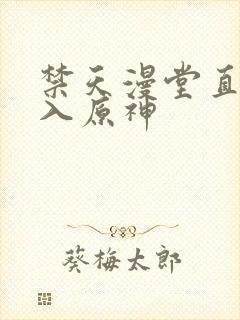 禁天漫堂直接进入原神