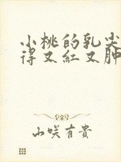 小桃的乳尖被吸得又红又肿