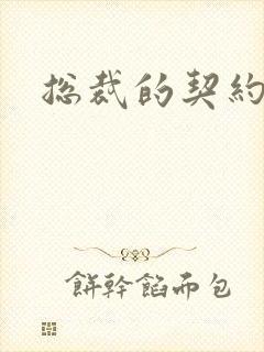 总裁的契约情人