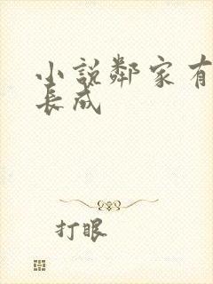 小说邻家有女初长成