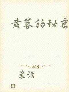 黄蓉的秘密