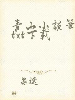 青山小说笔趣阁txt下载