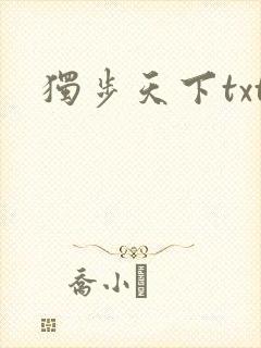 独步天下txt