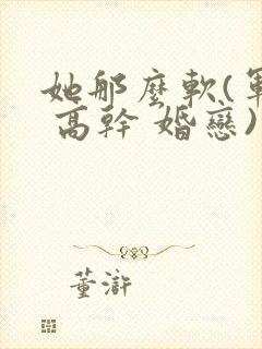 她那么软(军婚 高干 婚恋)完结