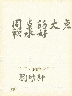 同桌的大兔子好软水好