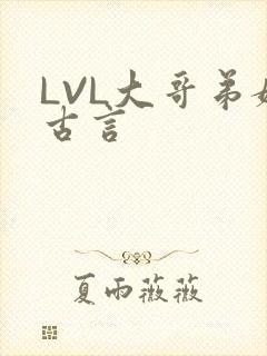 LVL大哥弟媳古言
