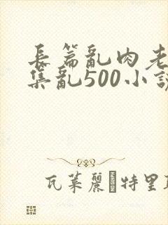 长篇乱肉老师合集乱500小说