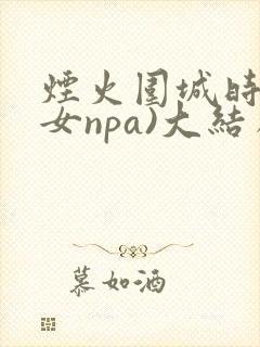 烟火围城时(父女npa)大结局