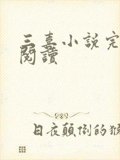 三喜小说完整版阅读