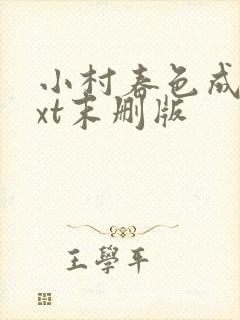 小村春色成刚txt末删版